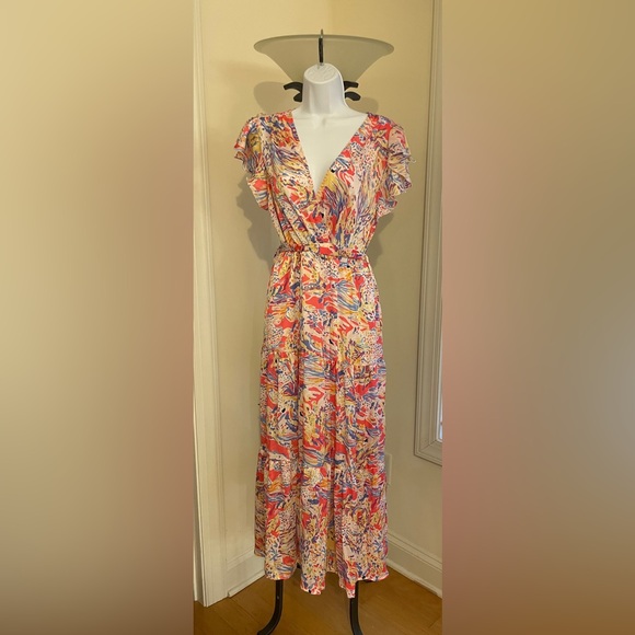 SHEIN Dresses & Skirts - SHEIN Multicolor Maxi Dress, Women’s L